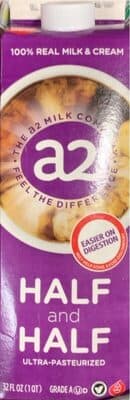 HALF AND HALF ULTRA-PASTEURIZED MILK