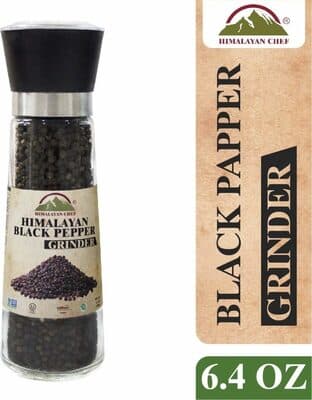 HIMALAYAN BLACK PEPPER GRINDER