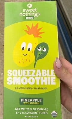 PINEAPPLE SQUEEZABLE SMOOTHIE, PINEAPPLE