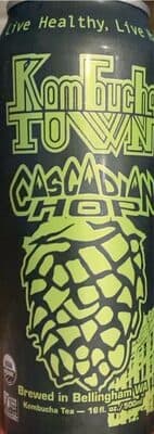 CASCADIAN HOP KOMBUCHA TEA, CASCADIAN HOP