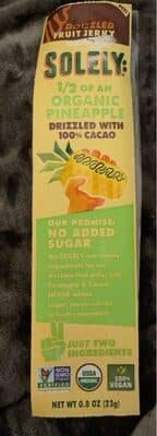 DRIZZLED FRUIT JERKY, DRIZZLED