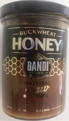 100% NATURAL RAW BUCKWHEAT HONEY, BUCKWHEAT