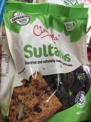 Cinderella Sultanas 400g